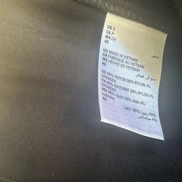 NWT (never worn) On 34th Black Skinny Leg, High Rise Pants, Size Small - Picture 6 of 12